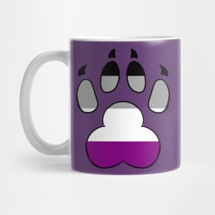 LGBTQ+ Paw Print Flags Mug